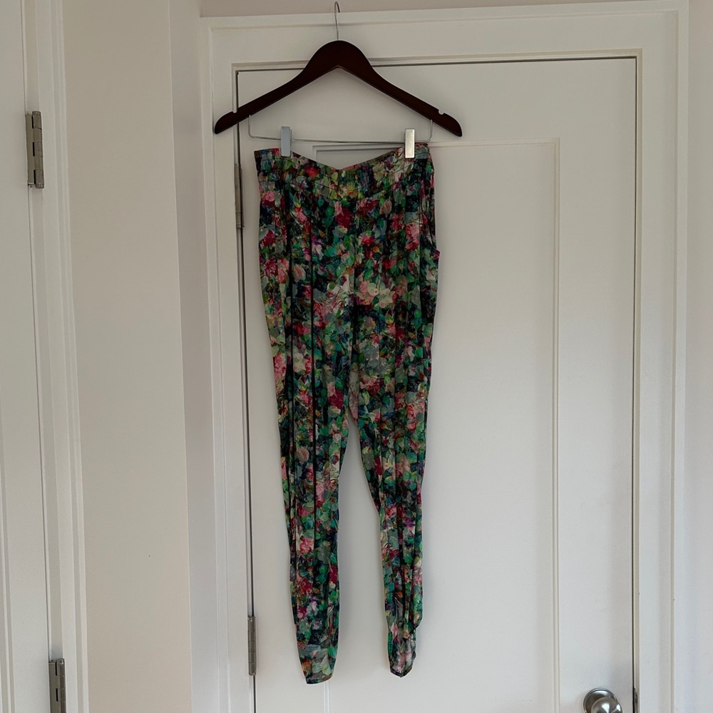 Floral Patterned Pants - image 1